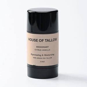 House of Tallow Citrus Vanilla 100% Grass Fed Tallow Natural Deodorant